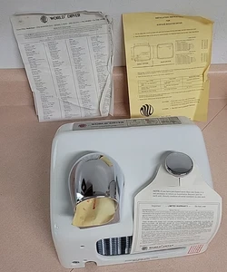 World Dryer Commercial Bathroom Hand Blow Dryer Model A - w/Key & Paperwork - Picture 1 of 14