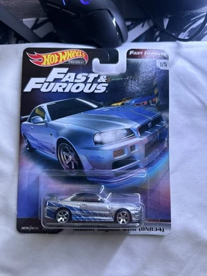 Hot Wheels Premium 2019 Fast & Furious Fast Imports Nissan Skyline GTR R34 #1/5 - Image 1 of 3