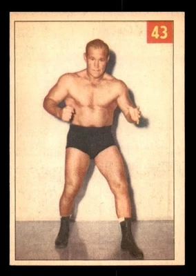 Parkhurst Wrestling #43 1954-55 Ray Villmer Rookie Beauty casi nuevo ¡Guau! Foto 1 de 2