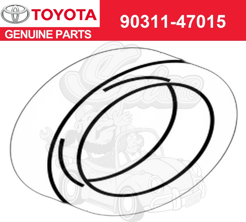Lexus GS300 IS350 LS460 SC430 OEM Genuine Rear Drive Shaft Oil Seal 90311-47015 - Image 1 of 1