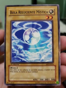 Yugioh: BOLA RELUCIENTE MISTICA [AST-SP004] - [Common] [1st Edition] Spanish NM - Picture 1 of 4