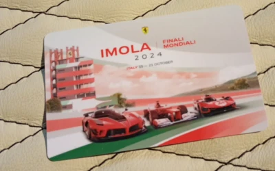 Ferrari-PASS, id card  , PLASTIC CARD  FINALI MONDIALI 2024-Ferrari 296 , 499P - Image 1 of 3