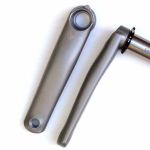 Cane Creek eeWings Mountain Crankset - Matte Grey 165mm Bead-Blasted - Picture 1 of 5