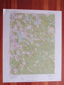 Mapa Topográfico USGS South Groveland Massachusetts 1958 Original Vintage - Imagen 1 de 1