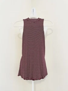 Youth Girls Art Class Red/White Striped Sleeveless Dress- Size M(7/8) - Picture 1 of 6