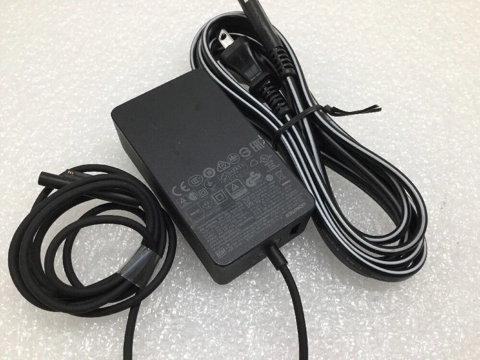 Original Microsoft 65W AC Adapter Charger 1706 Surface Pro 3 4 5 6 7 Series