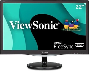 ViewSonic VX2257-MHD 22 Inch 75Hz 2ms 1080p Gaming Monitor FreeSync Eye Care - Picture 1 of 17