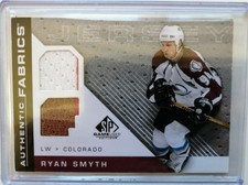 2007-08 SP Game Used Authentic Fabrics Game Jersey - Ryan Smyth Avalanche
