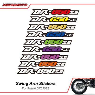 Kit de 2 calcomanías adhesivas de brazo oscilante para motocicleta Suzuki DR650SE 1994 Foto 1 de 4