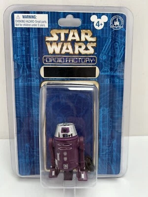 Star Wars Disney Parks Droid Factory Púrpura y Gris R2-D2 Figura Mickey Mouse Sombrero Foto 1 de 4
