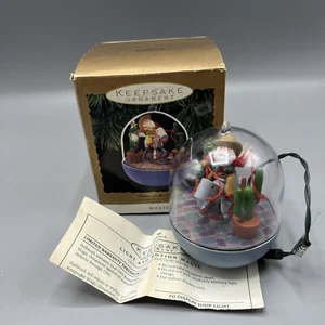 Hallmark Keepsake Ornament HOME ON THE RANGE Cowboy Light Motion Magic Tested - Picture 1 of 8