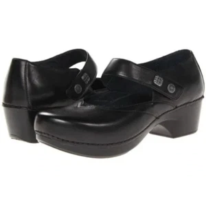 Dansko Größe 10 Tandy brüniertes Vollnarbenleder Mary Jane Clog Schuhe Pflege - Bild 1 von 8