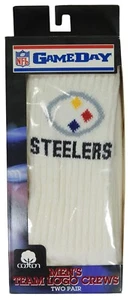 NEW Vintage 1980s Pittsburgh Steelers Team Logo Crews Socks Moretz Made in USA - Picture 1 of 5