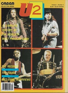 1987 CREEM COLLECTORS SERIES No.3 magazine  rare U2 special magazine - Imagen 1 de 1