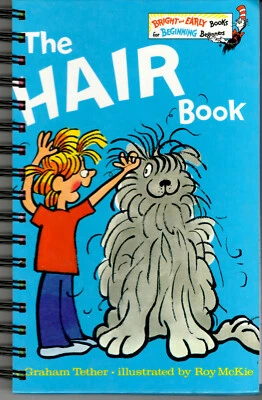 Journal - Made from the "The Hair Book" Childs Book - 1 of a Kind  Unique Gift - Image 1 of 3
