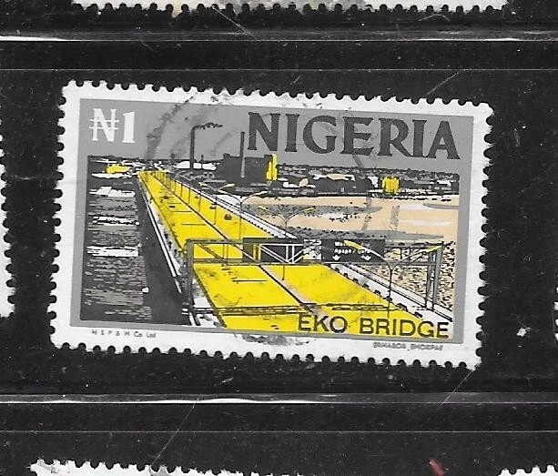 NIGERIA SC#306 1973 NAIRA USADO POSTAL SELLO ÚNICO ANTIGUO DEFINITIVO Foto 1 de 1