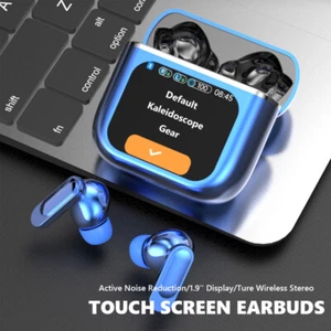 2024 Bluetooth 5.3 HiFi Stereo Earbuds ENC Mic Touch Control for Android iPhone - Picture 1 of 33