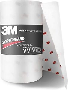3-M Clear Paint Surface Protection Vinyl Film (6 Inch x 60 Inch)