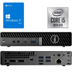 Dell Optiplex 5090 Micro PC i5-10500T (6 CORE) 8/16/32GB - 256/512/1024GB Win 11 - Bild 1 von 13