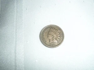 1859 Indian Head cent nice coin - Picture 1 of 2