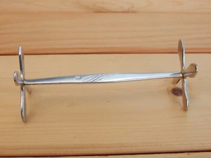 Vintage Knife Rest Holder Silver Plated fountain Pen dip stand marked A.E - Picture 1 of 16