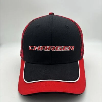 Dodge Charger Moderno Bordado Logo Gorra Rojo Digi Camuflaje Sombrero Licencia Oficial Foto 1 de 2