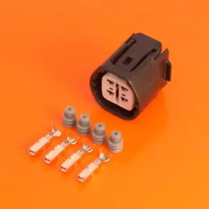 Honda K Series 4 Pin OBD2 Alternator Connector Kit Supplied with Terminals Seals - Picture 1 of 4