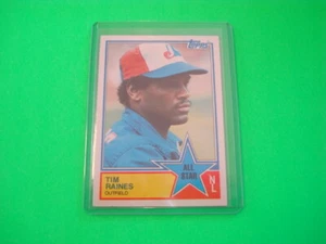 Tim Raines (Montreal Expos) 1983 Topps All Star Card #403 - Bild 1 von 2