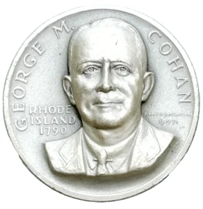 .999 Silver George M. Cohan Providence, Rhode Island 1971 UNITED STATES (653G) - Bild 1 von 5