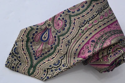 POLO RALPH LAUREN ROSA SEDA HOMBRE Corbata Cuello W: 3 3/4" POR L:57" Foto 1 de 3