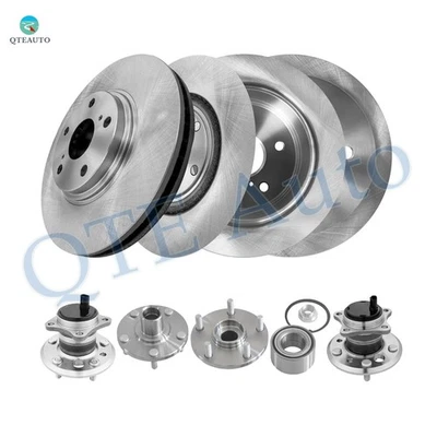 Rotores de disco de freno delanteros 296 mm traseros 269 mm 8 piezas - buje de rueda para Lexus ES300 2002 2003 Foto 1 de 4