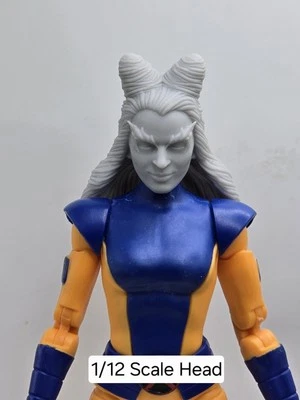 3d Print Poison Plant Lady HEAD 1:12 6"GI Joe Classified/Marvel Legend  - Image 1 of 2