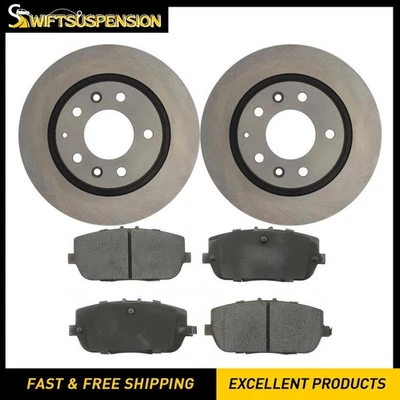 Rear Disc Rotors and Brake Pads Kit for 2006-2015 Mazda MX-5 Miata 2.0L Foto 1 de 4
