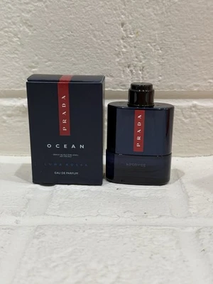 Prada Luna Rossa OCEAN Eau De Parfum Mini NUEVO Tamaño de Viaje 0.3 fl. oz/9 ml Foto 1 de 3