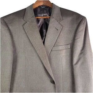 Jos A Bank Signature Collection Sport Coat Men’s 44R Silk Camelhair Herringbone - Picture 1 of 14