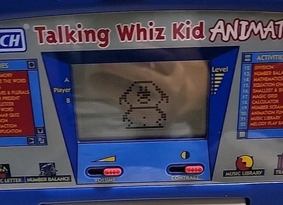 VTech Talking Whiz Kid Animated Learning Computer Laptop Tested And Works - Image 1 of 4