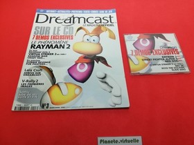 OFFICIAL SEGA DREAMCAST MAGAZINE ISSUE 3 🌟 BOOK AND CD