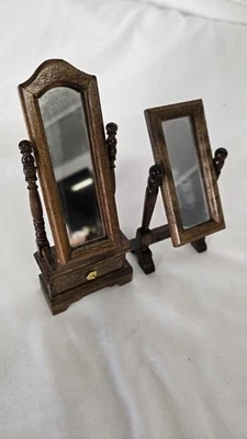 CONCORD Miniature Dollhouse Mirrors 2 Furniture  - Image 1 of 4