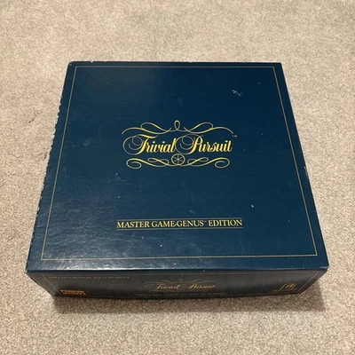 Trivial Pursuit Master Game Genus Edition 1983 - Parker Horn Abbot Complete - Image 1 of 4