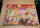 GIANT Poster Puzzle années 50 Rock and Roll Party par Nicky Zann No. 964 1988 18 X 24