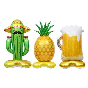 Cactus Balloons 4D Standing Fiesta Balloons Giant Balloons Party Decorations - Picture 1 of 15