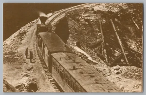 Postcard Locomotive at Emigrant Gap, Placer County, California - Picture 1 of 2