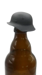 WW2, Stahlhelm M40, Bierverschluss, Wehrmacht, Bierhelm, 3 Stück „1“ - Bild 1 von 3