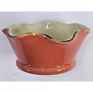 Sur La Table Bowl 5" Orange and Yellow Scalloped Edge Replacement - Picture 1 of 6