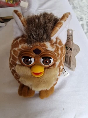 Vintage Furby Buddies Tiger 1999 Soft Plush Toy  Happy Sleep TIGER Electronics - Image 1 of 4