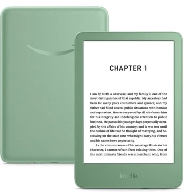 Amazon Kindle 2024 6 Inch 16GB Wi-Fi E-Reader - Matcha Green - image 1 of 4