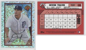 2014 Bowman Platinum 1989 is Back Silver Diamond Refractor Devon Travis