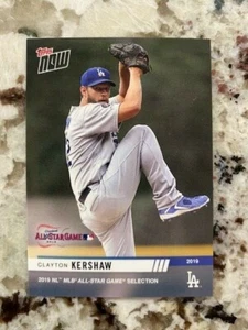 Topps Now 2019 All-Star Game Selection Card Dodgers Clayton Kershaw #nl-5 - Imagen 1 de 1