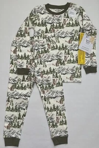 Burt’s Bees Kids 100% Organic Cotton 2 pcs Snug Fit Set Long Sleeve Size 4 Years - Picture 1 of 7