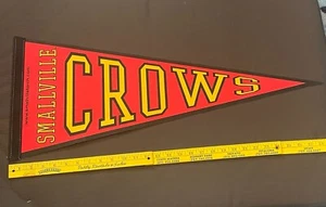 SMALLVILLE CROWS PENNANT BANNER RARE TV SERIES PROMO SUPERBOY SUPERMAN DC COMICS - Picture 1 of 10